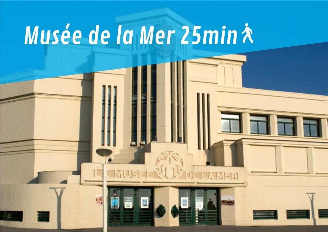 Lalanne Btz, Duplex Jardinet Pres De La Plage Biarritz Exterior photo
